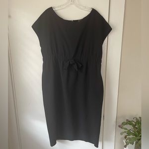 Black St Johns wool dress